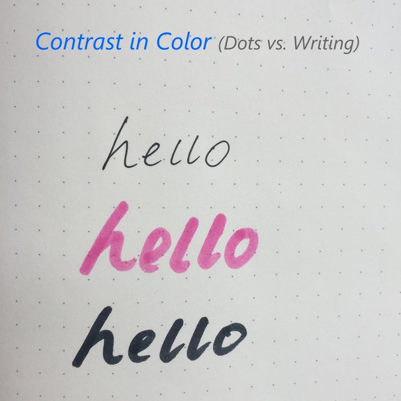 newestor Dotted Notebook Journal, Pocket 3.5 x 5.5 Memo Book - Thick Dot Grid Paper - Total 192 Sheets / 384 Pages - Image 3